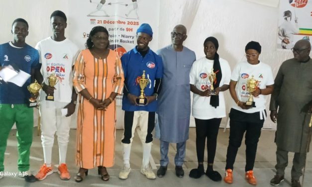 VULGARISATION DE L'ESCRIME - Grand Dakar Escrime réussit son 1er Open