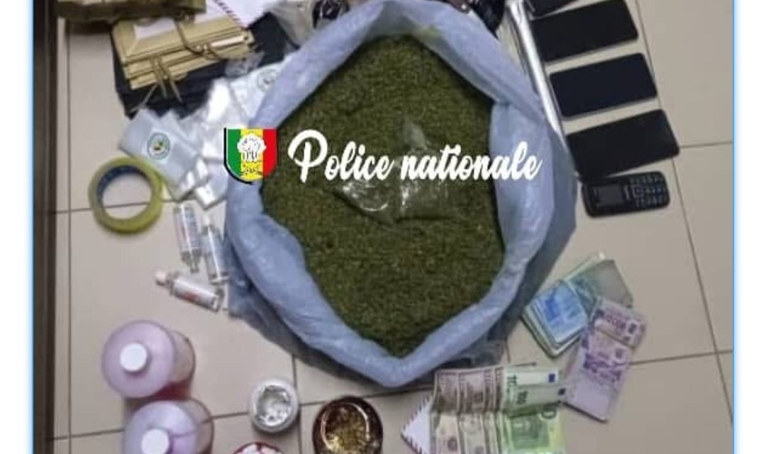 ZAC MBAO - 2,57 kg de kush saisis et 2,2 millions récupérés par l’OCRTIS