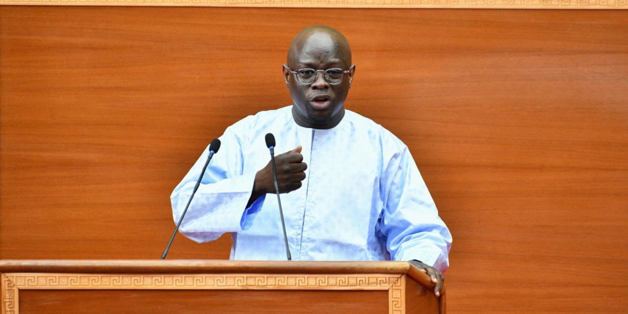 ASSEMBLEE NATIONALE - Cheikh Diba et l'élaboration des différents rapports