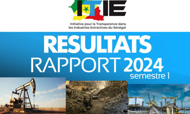 RAPPORT ITIE 2024- 455 milliards de FCfa de contribution pour le secteur extratif