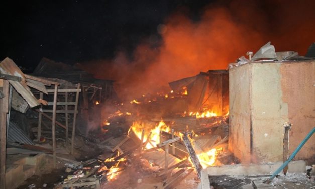 INCENDIE À KAOLACK : Plusieurs ateliers de menuiserie en feu au marché Central