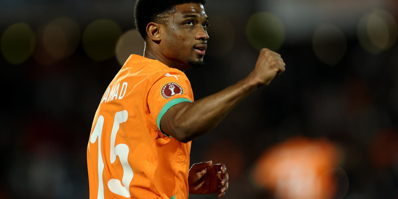 COTE D'IVOIRE-BURKINA - Amad Diallo porte la Côte d’Ivoire