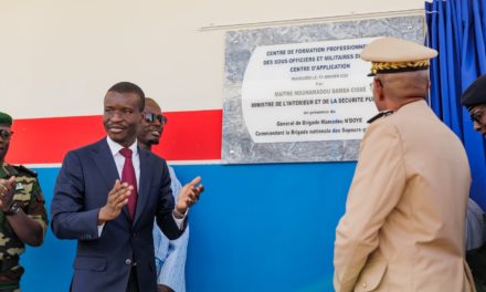 SECURITÉ CIVILE  : un centre de formation stratégique inauguré à Nioro du Rip