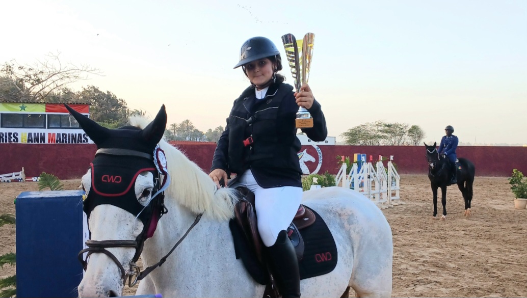 ÉQUITATION/2È CSO - Éden Kazoun fait du Hamoudy