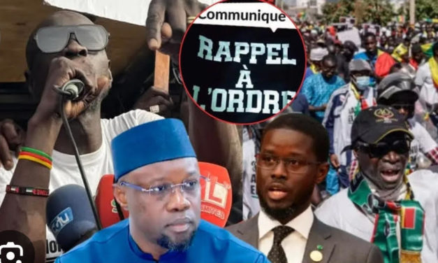 RÉFORME CONSTITUTIONNELLE : Le collectif « Rappel à l’ordre » exige un référendum