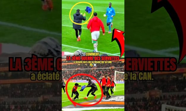 GUERRE DES SERVIETTES - Hakimi, pris la main dans le sac, la Caf attribue le trophée fair-play au Maroc !