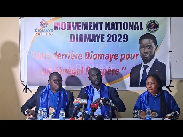 POLITIQUE - Le mouvement national Diomaye 2029, lancé