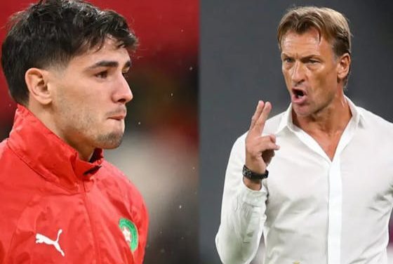 FINALE CAN - Hervé Renard tacle Brahim Diaz