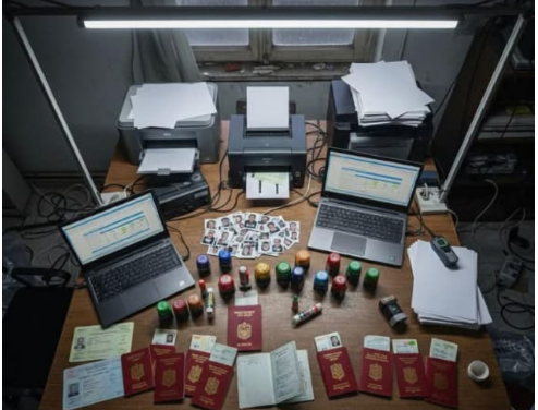 VASTE RÉSEAU DE CONFECTION DE DOCUMENTS CONTREFAITS ET FALSIFIÉS - I. Diop surpris avec 47 faux passeports