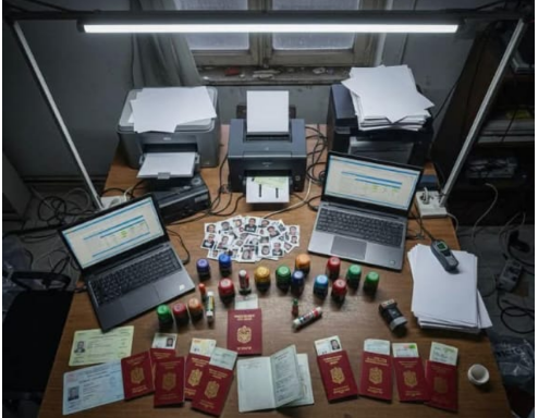 VASTE RÉSEAU DE CONFECTION DE DOCUMENTS CONTREFAITS ET FALSIFIÉS - I. Diop surpris avec 47 faux passeports
