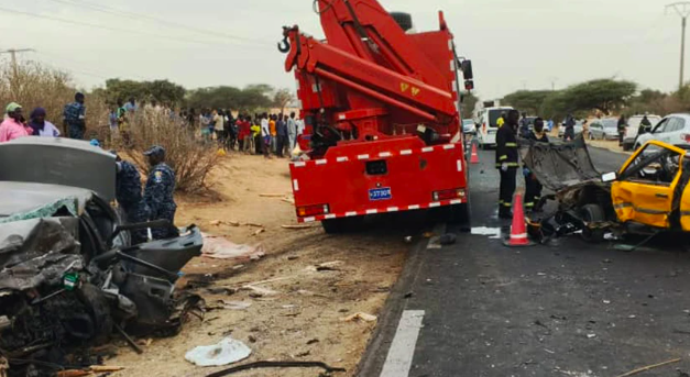 ACCIDENT GRAVE SUR L'AXE LOUGA-SAINT LOUIS : 3 morts et 4 blessés graves