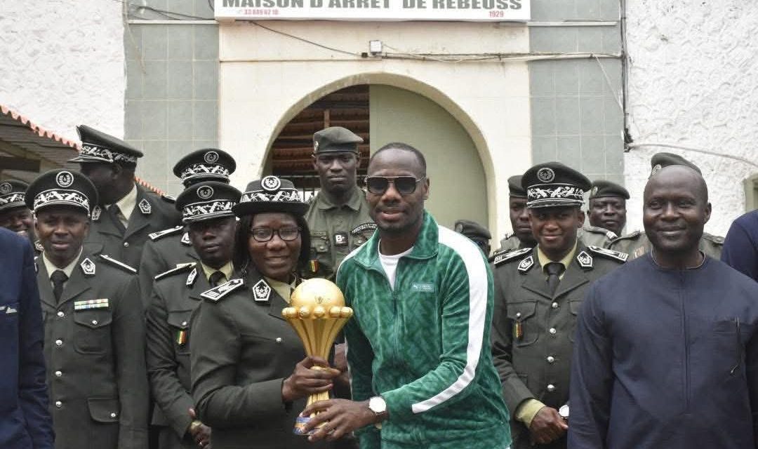 CAN 2025 - Le trophée de la CAN à Rebeuss