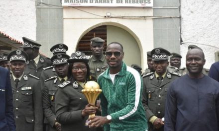 CAN 2025 - Le trophée de la CAN à Rebeuss