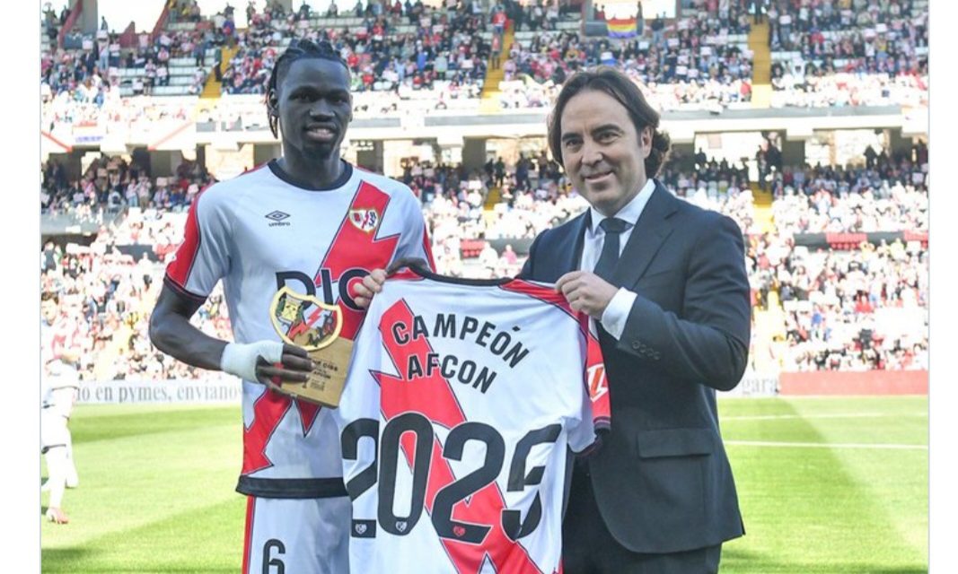 CAN 2025 - Pathé Ciss enfin célébré par le Rayo Vallecano