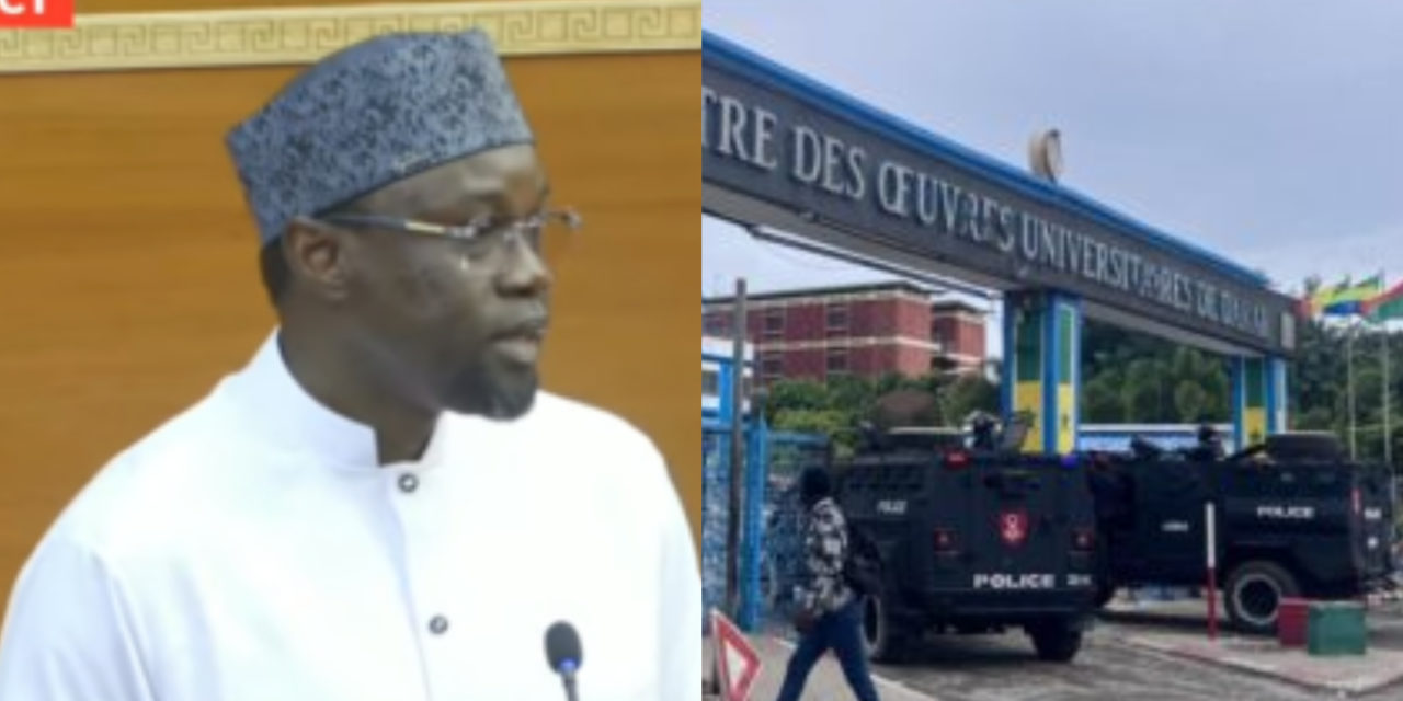 OUSMANE SONKO SUR L'INTERVENTION A L'UCAD - "Si c'était à refaire, nous allions le refaire."