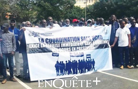 LE SAES AFFICHE SES EXIGENCES - "Les conditions d’une reprise académique normale ne sont pas réunies"