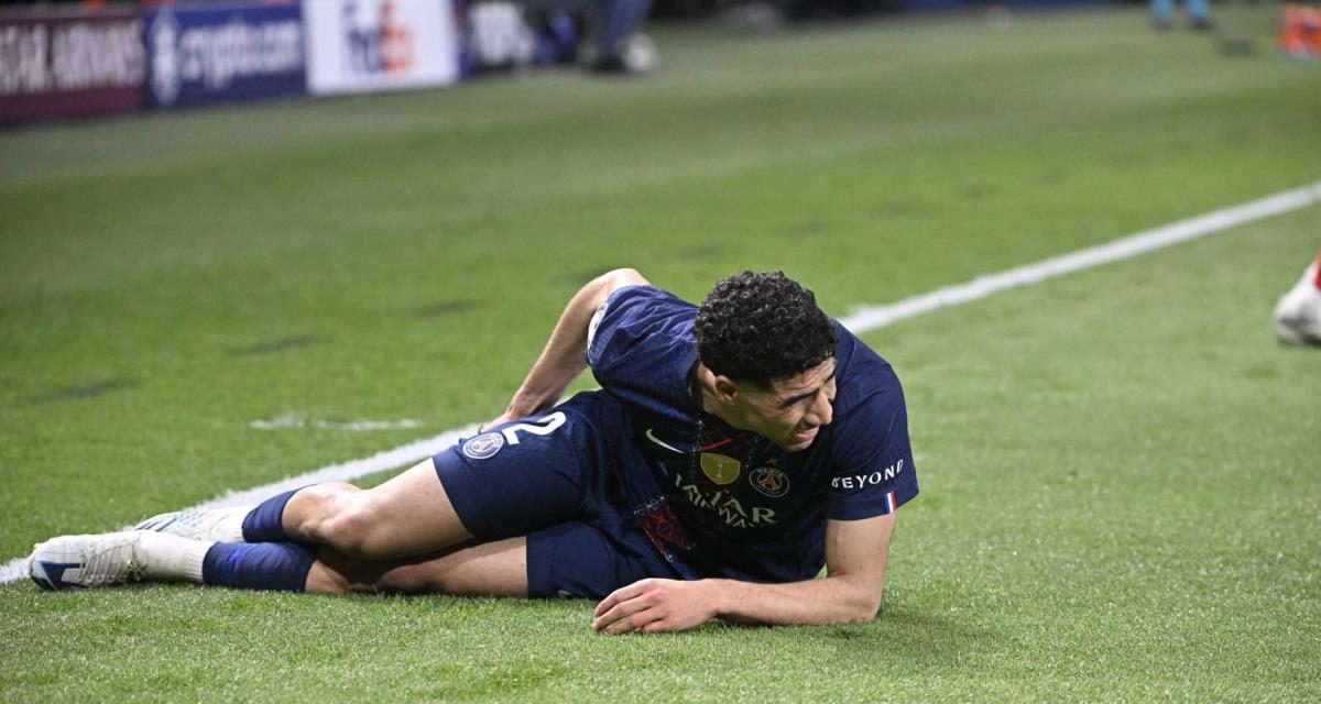 PSG - Hakimi forfait pour le retour à Munich