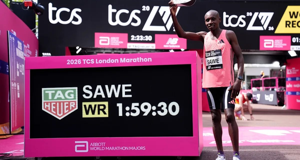 MARATHON DE LONDRES - Sebastian Sawe explose le record mondial