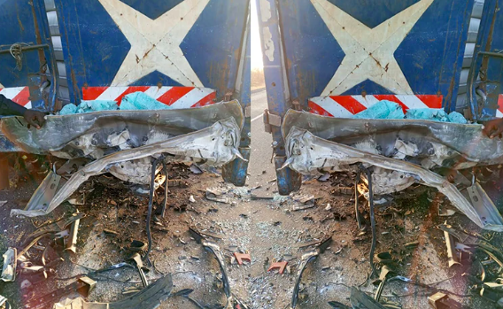 KAFFRINE : quatre morts dans une collision entre un véhicule et un camion en panne