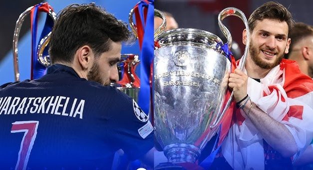 LDC - Kvaratskhelia élu MVP de la compétition