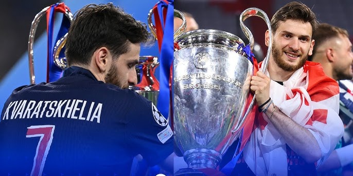 LDC - Kvaratskhelia élu MVP de la compétition