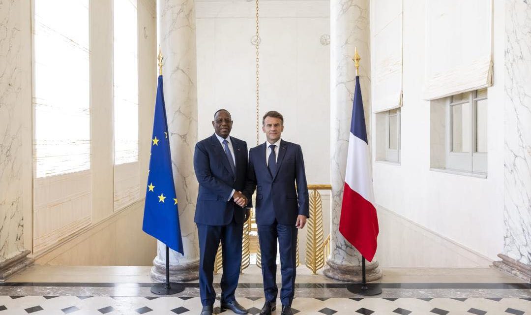 MACKY SALL REÇU PAR MACRON : « Nous partageons la vision d’une ONU réformée et revitalisée »