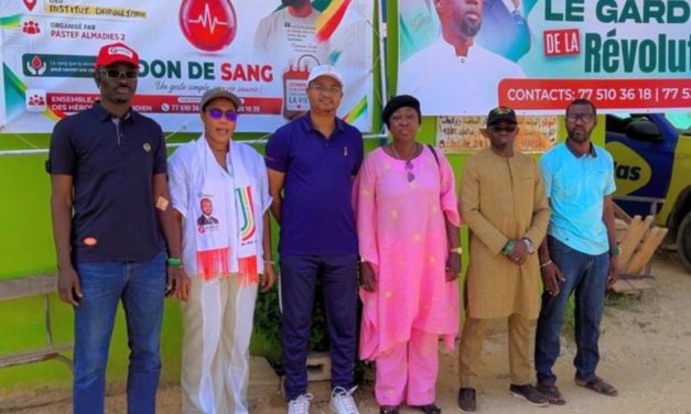 SANTÉ - Pastef Almadies renouvelle une journée réussie de don de sang