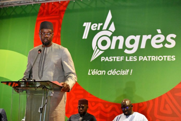 CONGRÈS DE PASTEF : Ousmane Sonko fixe la doctrine d’un « parti révolutionnaire »