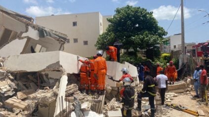 SAINT-LOUIS - L'effondrement d'un batiment fait 4 morts et plusieurs